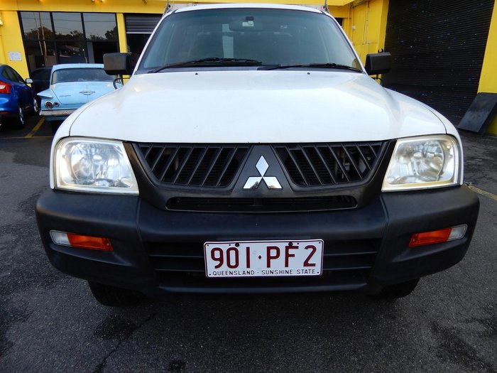 2005 Mitsubishi Triton GLX MK MY05 4x2 White