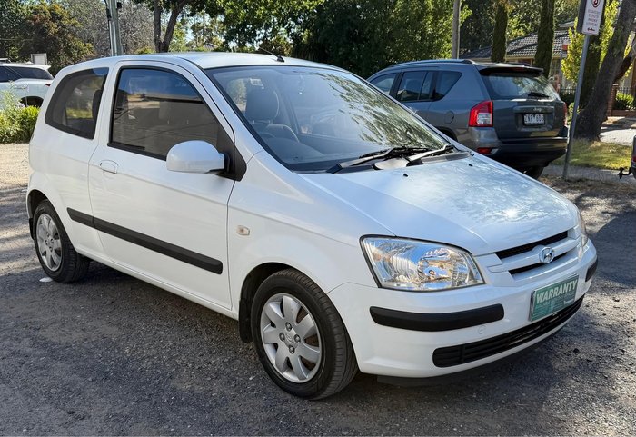 2005 Hyundai Getz GL TB MY05 Noble White