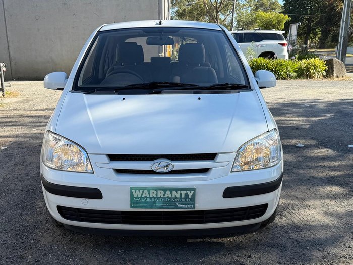 2005 Hyundai Getz GL TB MY05 Noble White