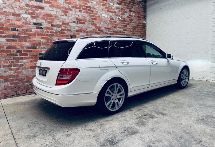 2012 Mercedes-Benz C-Class C250 BlueEFFICIENCY Avantgarde W204 MY13 White