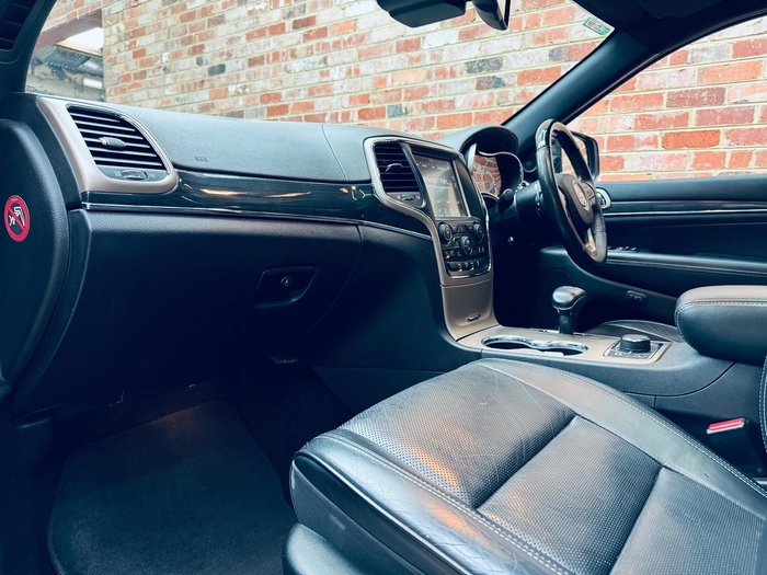 2015 Jeep Grand Cherokee Overland WK MY15 4X4 Dual Range Brilliant Black