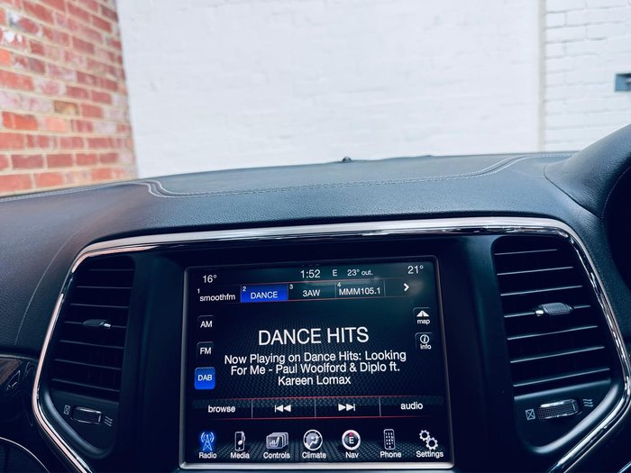 2015 Jeep Grand Cherokee Overland WK MY15 4X4 Dual Range Brilliant Black