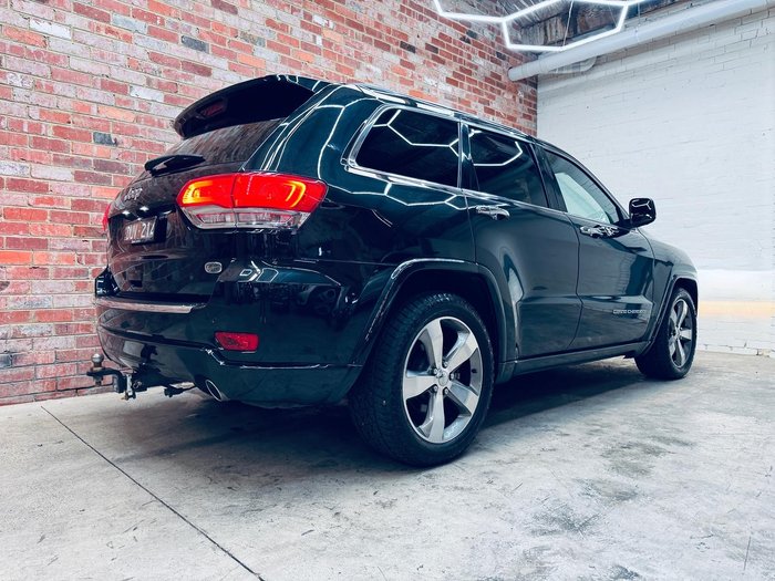 2015 Jeep Grand Cherokee Overland WK MY15 4X4 Dual Range Brilliant Black