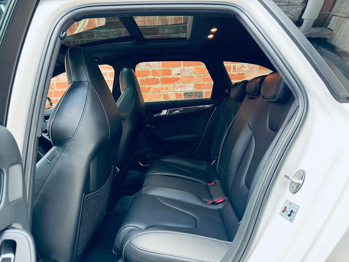 2014 Audi RS4 B8 MY14 Four Wheel Drive Ibis White