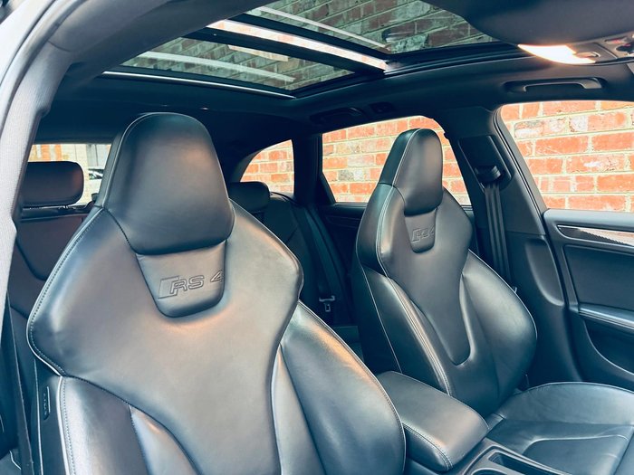 2014 Audi RS4 B8 MY14 Four Wheel Drive Ibis White