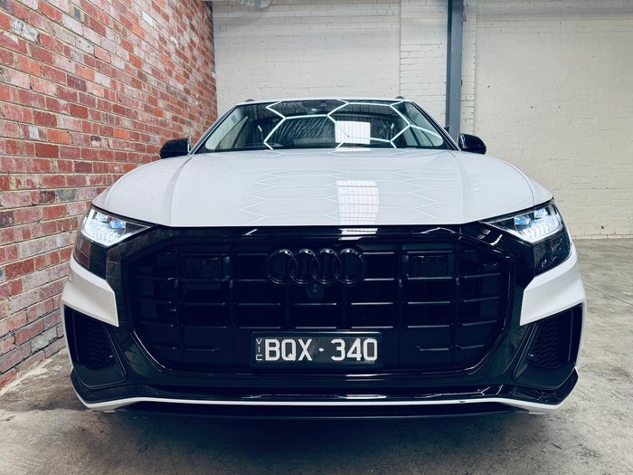 2021 Audi Q8 50 TDI S line F1 MY22 Four Wheel Drive Glacier White