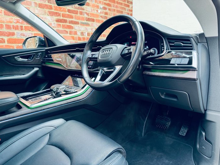 2021 Audi Q8 50 TDI S line F1 MY22 Four Wheel Drive Glacier White