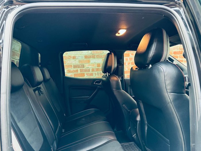 2021 Ford Ranger Raptor PX MkIII MY21.25 4X4 Dual Range Shadow Black