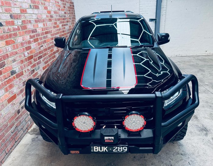 2021 Ford Ranger Raptor PX MkIII MY21.25 4X4 Dual Range Shadow Black