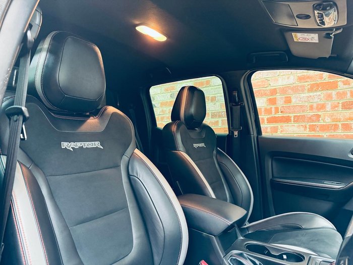 2021 Ford Ranger Raptor PX MkIII MY21.25 4X4 Dual Range Shadow Black