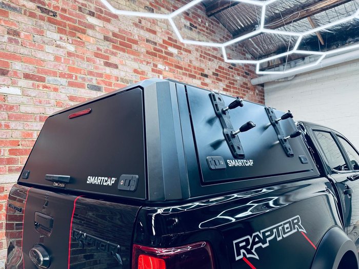 2021 Ford Ranger Raptor PX MkIII MY21.25 4X4 Dual Range Shadow Black