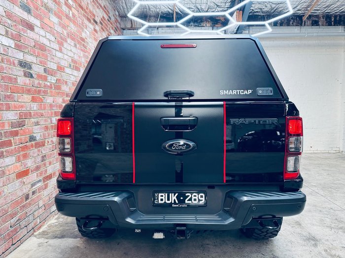 2021 Ford Ranger Raptor PX MkIII MY21.25 4X4 Dual Range Shadow Black