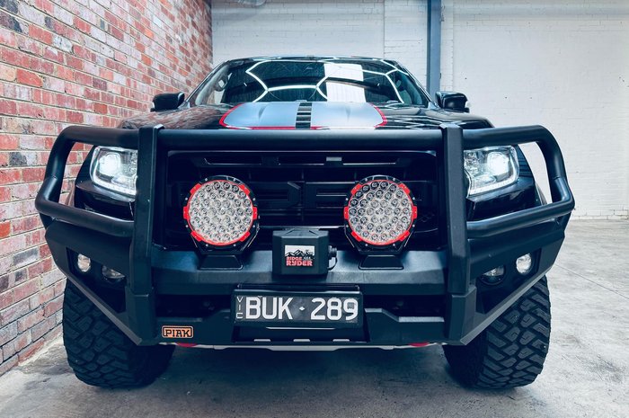 2021 Ford Ranger Raptor PX MkIII MY21.25 4X4 Dual Range Shadow Black