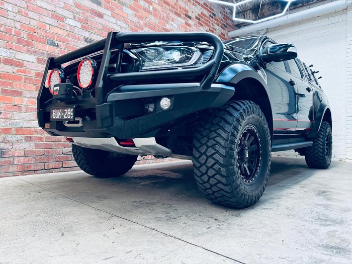 2021 Ford Ranger Raptor PX MkIII MY21.25 4X4 Dual Range Shadow Black