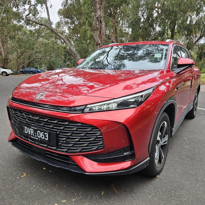 2025 MG HS Hybrid+ Excite AS33H MY25 Diamond Red