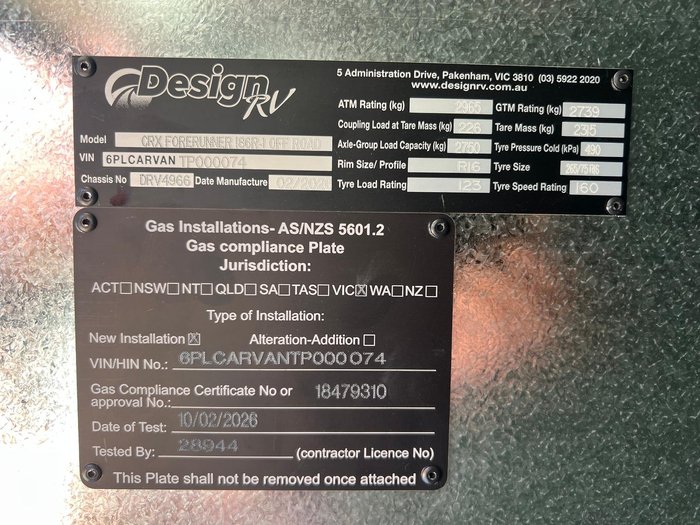 2026 Design RV Crx 186R