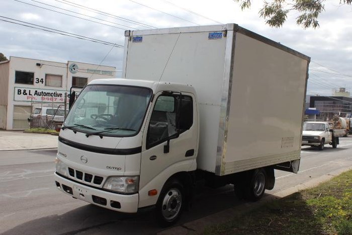 2019 Hino 300 Series 616 IFS WHITE