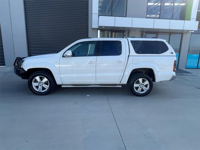 2017 Volkswagen Amarok TDI550 Highline 2H MY18 4X4 Constant Candy White