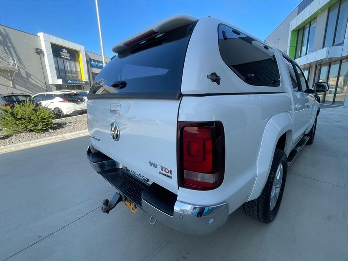 2017 Volkswagen Amarok TDI550 Highline 2H MY18 4X4 Constant Candy White
