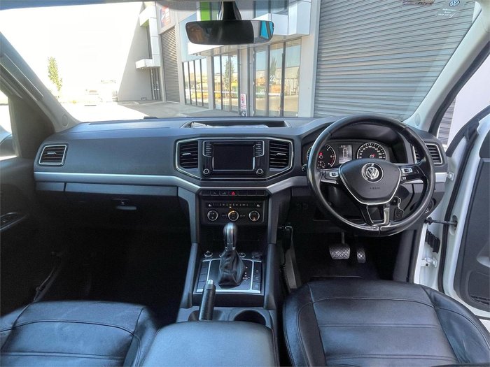 2017 Volkswagen Amarok TDI550 Highline 2H MY18 4X4 Constant Candy White