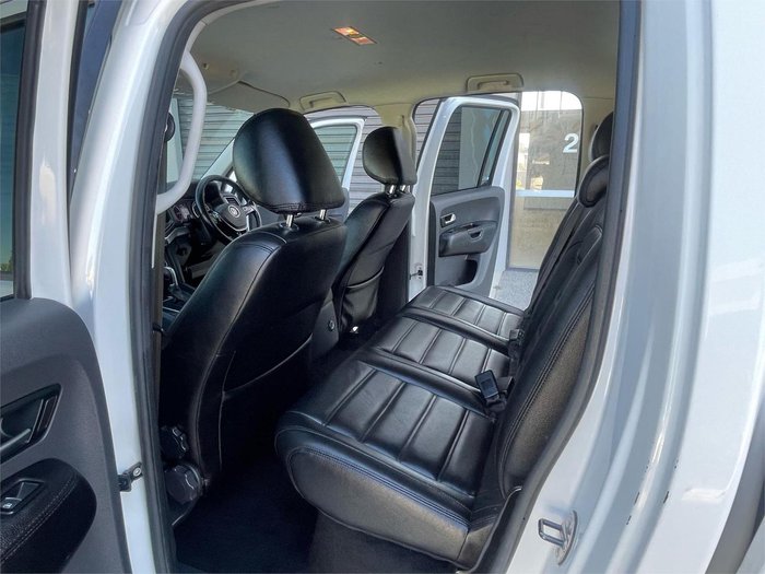 2017 Volkswagen Amarok TDI550 Highline 2H MY18 4X4 Constant Candy White