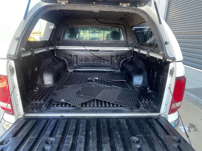 2017 Volkswagen Amarok TDI550 Highline 2H MY18 4X4 Constant Candy White