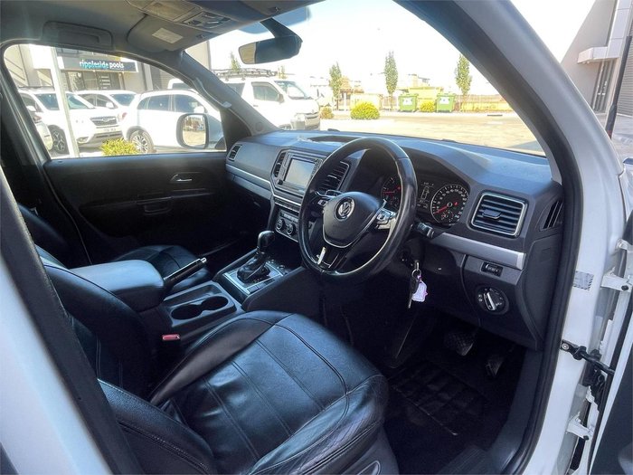 2017 Volkswagen Amarok TDI550 Highline 2H MY18 4X4 Constant Candy White