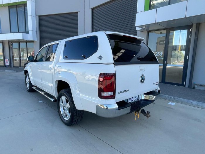 2017 Volkswagen Amarok TDI550 Highline 2H MY18 4X4 Constant Candy White