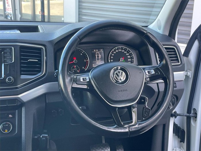 2017 Volkswagen Amarok TDI550 Highline 2H MY18 4X4 Constant Candy White