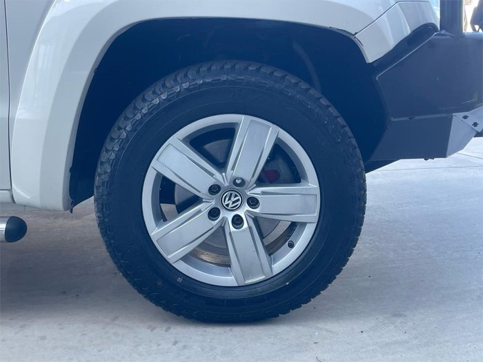 2017 Volkswagen Amarok TDI550 Highline 2H MY18 4X4 Constant Candy White