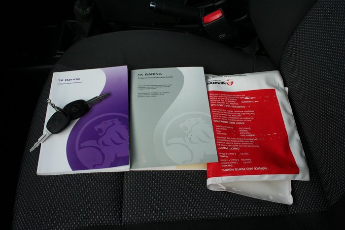 2011 Holden Barina TK MY11 Urban Grey