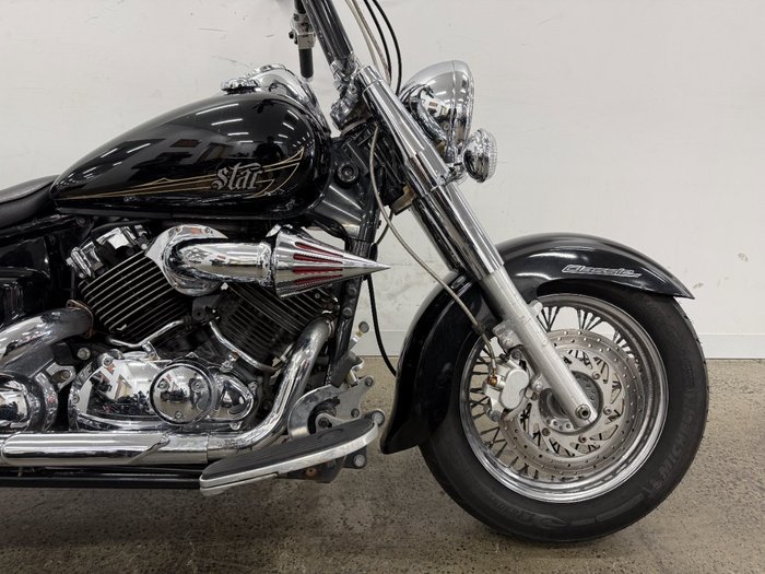 2014 Yamaha XVS650 V-STAR CUSTOM Black