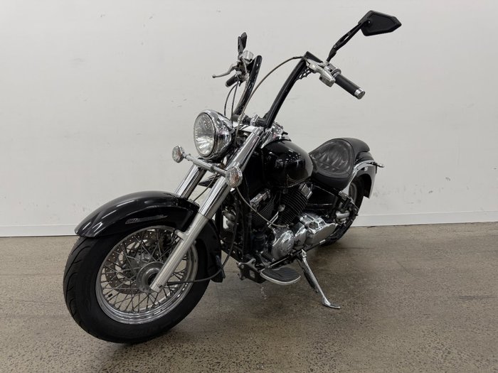 2014 Yamaha XVS650 V-STAR CUSTOM Black