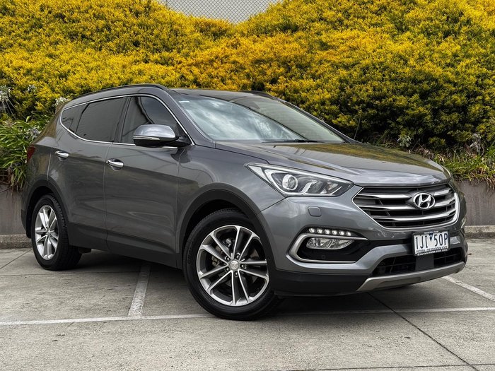 2016 Hyundai Santa Fe Highlander DM3 Series II MY17 4X4 On Demand Grey