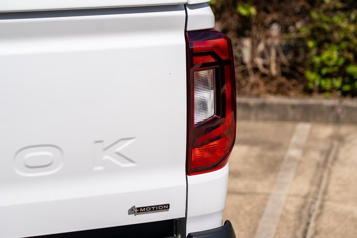 2023 Volkswagen Amarok TDI500 Life NF MY23 4X4 Dual Range Clear White