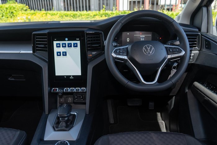 2023 Volkswagen Amarok TDI500 Life NF MY23 4X4 Dual Range Clear White