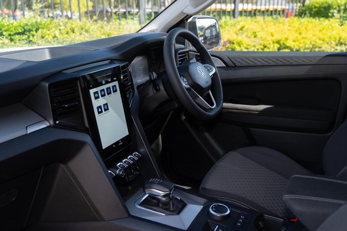 2023 Volkswagen Amarok TDI500 Life NF MY23 4X4 Dual Range Clear White