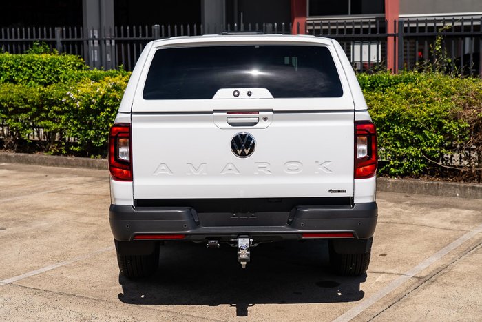 2023 Volkswagen Amarok TDI500 Life NF MY23 4X4 Dual Range Clear White