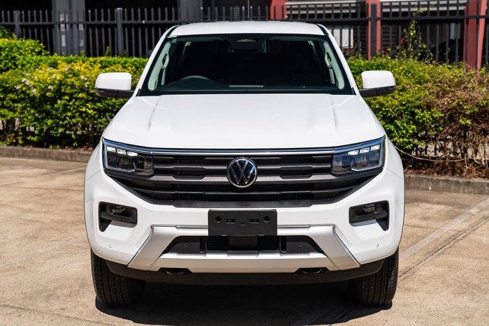 2023 Volkswagen Amarok TDI500 Life NF MY23 4X4 Dual Range Clear White