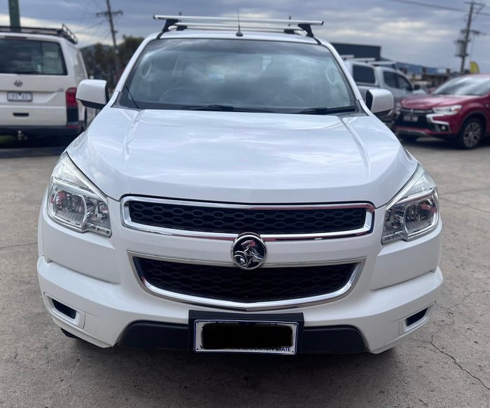 2016 Holden Colorado LS RG MY16 4X4 Dual Range Summit White