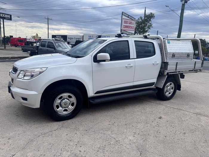 2016 Holden Colorado LS RG MY16 4X4 Dual Range Summit White