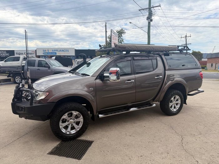 2013 Mitsubishi Triton GLX-R MN MY13 4X4 Dual Range Brown