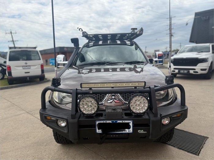 2013 Mitsubishi Triton GLX-R MN MY13 4X4 Dual Range Brown