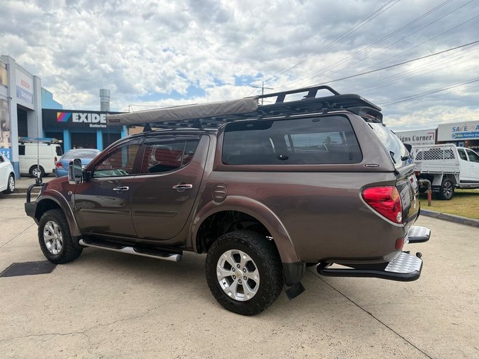 2013 Mitsubishi Triton GLX-R MN MY13 4X4 Dual Range Brown