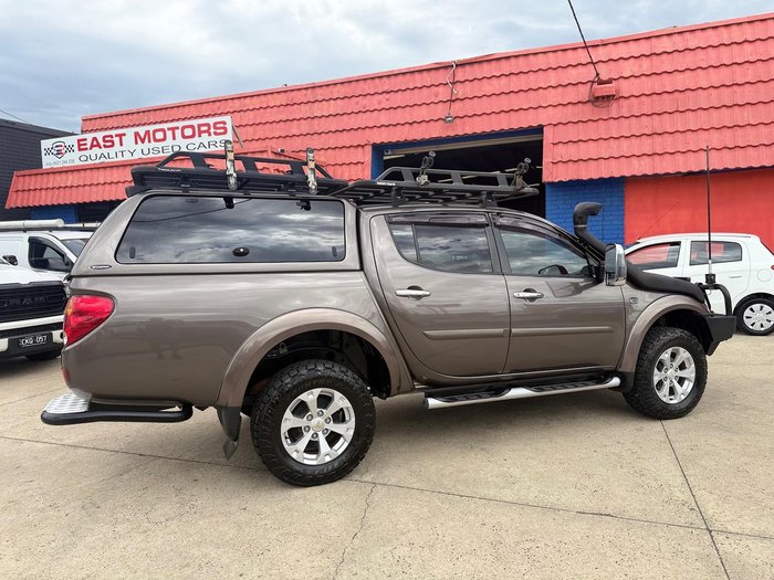 2013 Mitsubishi Triton GLX-R MN MY13 4X4 Dual Range Brown