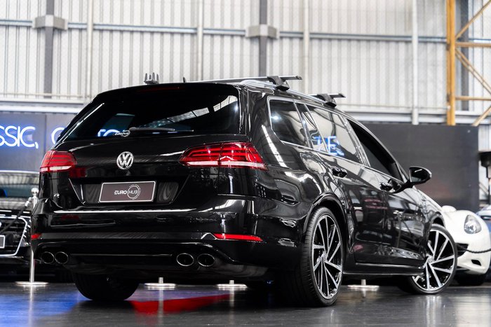 2018 Volkswagen Golf R 7.5 MY18 Four Wheel Drive Deep Black