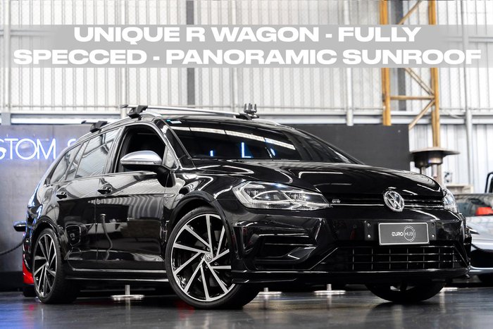 2018 Volkswagen Golf R 7.5 MY18 Four Wheel Drive Deep Black