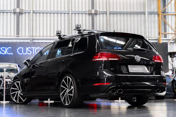 2018 Volkswagen Golf R 7.5 MY18 Four Wheel Drive Deep Black