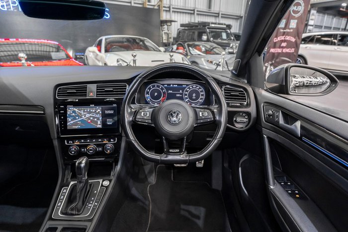 2018 Volkswagen Golf R 7.5 MY18 Four Wheel Drive Deep Black