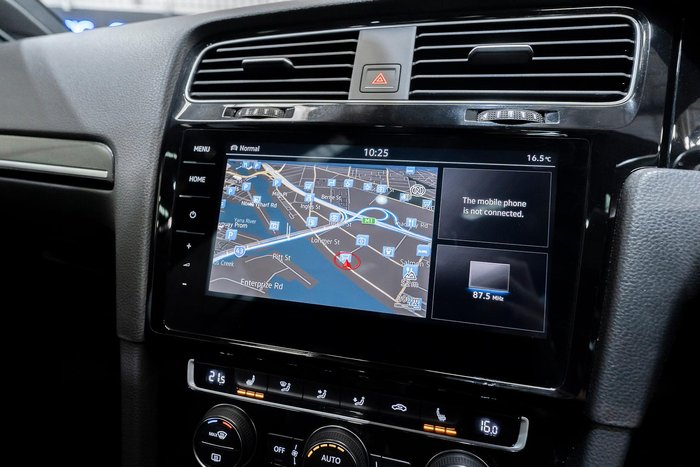 2018 Volkswagen Golf R 7.5 MY18 Four Wheel Drive Deep Black